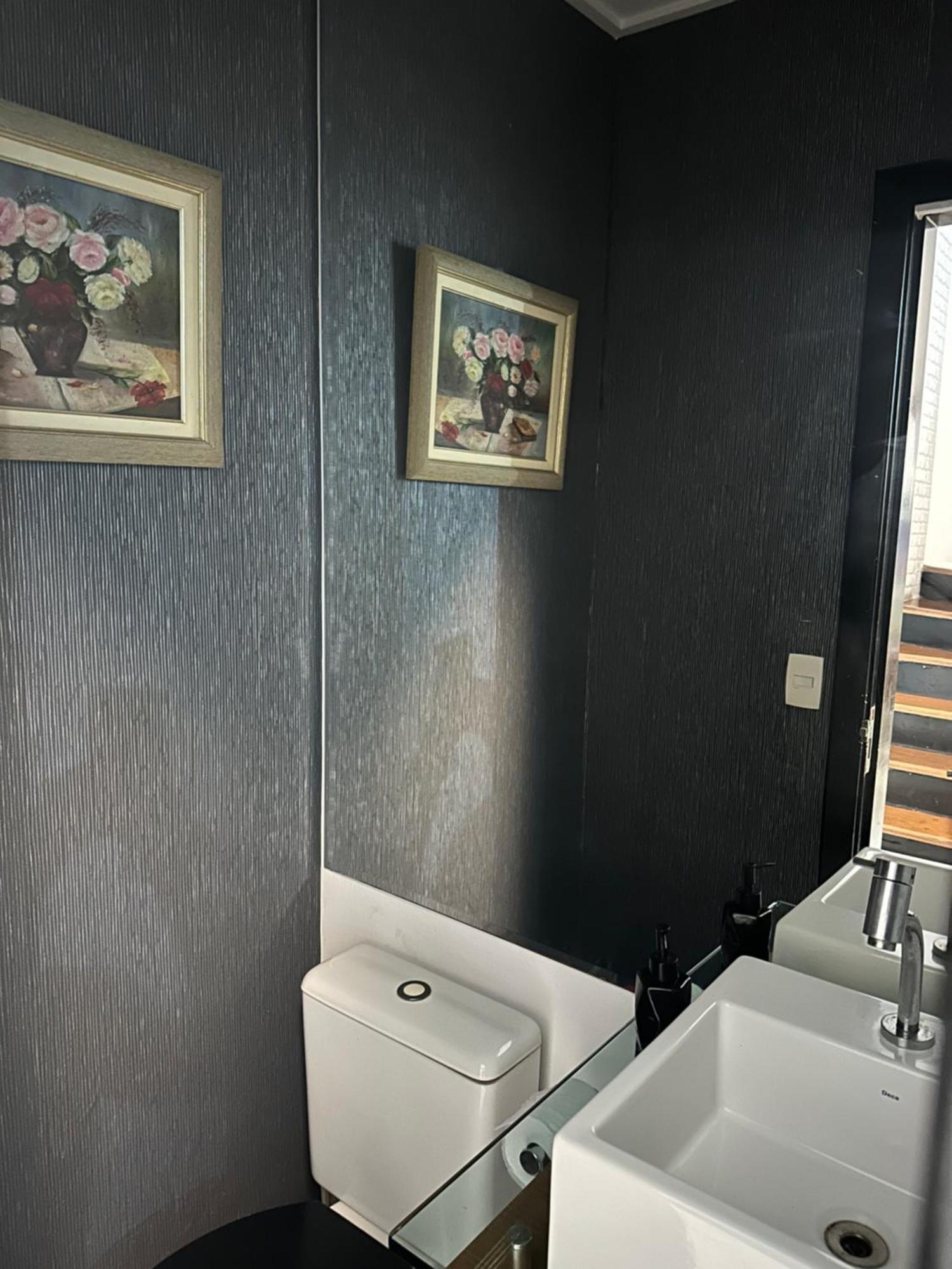 Flat Em Santos No Gonzaga A Tres Quadras Da Praia Ngoại thất bức ảnh